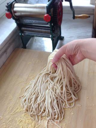 手工面条的做法步骤：10