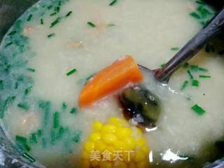 皮蛋瘦肉粥的做法步骤：6