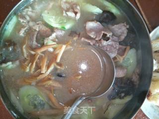 黄瓜肉片儿汤的做法步骤：8