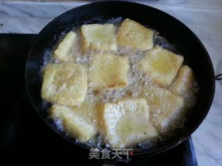 油炸豆腐的做法步骤：4