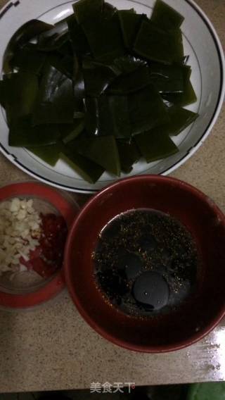 凉拌海带的做法步骤：2