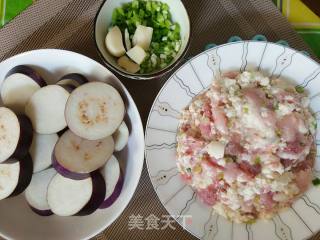 茄子酿的做法步骤：2