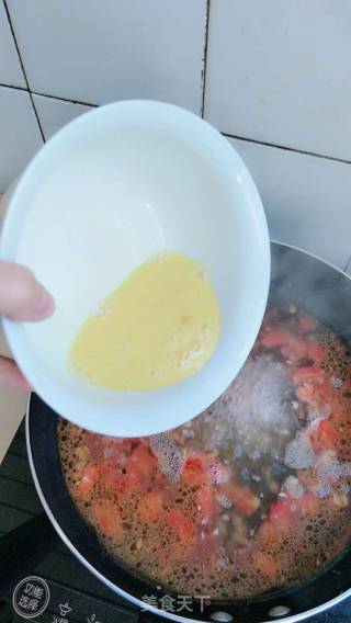 蒜蓉番茄鸡蛋面的做法步骤：7