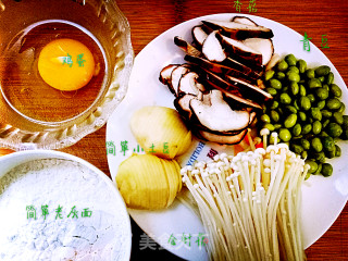 三鲜面疙瘩的做法步骤：1