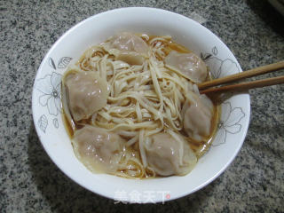 饺子汤面的做法步骤：8