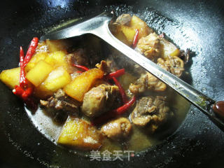 冬瓜烧鸡块的做法步骤：9