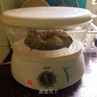 荷叶粉蒸肉的做法步骤：5