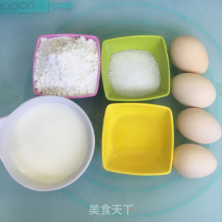 十寸方形酸奶戚风蛋糕的做法步骤：1