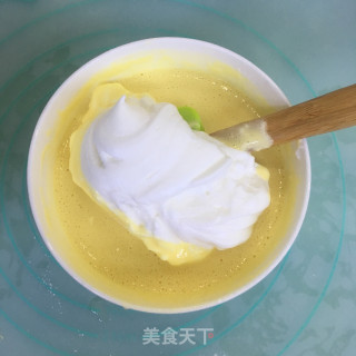 十寸方形酸奶戚风蛋糕的做法步骤：6