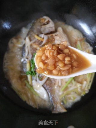 普宁豆酱煮金鲳鱼的做法步骤：12