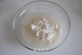 加州葡萄干豆沙凉糕卷的做法步骤：2