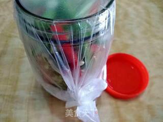 双椒腌豆角的做法步骤：5