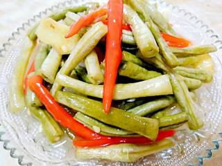 双椒腌豆角的做法步骤：7