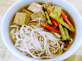酱卤豆腐汤面的做法步骤：8
