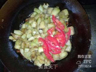 西红柿烧茄子的做法步骤：6