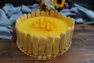 八寸芒果慕斯蛋糕的做法步骤：18
