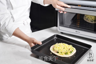 来自缪斯老妈的食物灵感：秋葵金枪鱼披萨的做法步骤：11