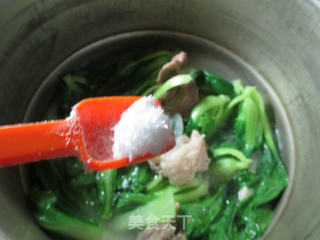 鸡毛菜山药筒骨汤的做法步骤：10
