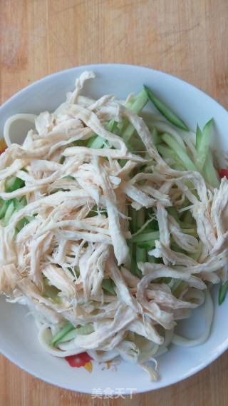 鸡丝凉面的做法步骤：10