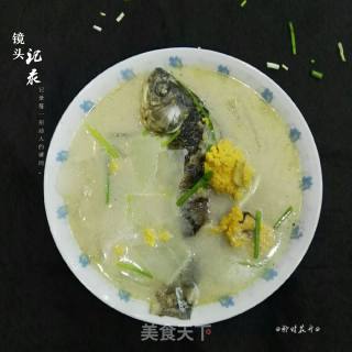 鲫鱼冬瓜汤的做法步骤：11
