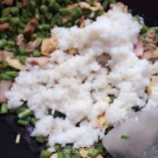 粉豆鸡蛋饭的做法步骤：6