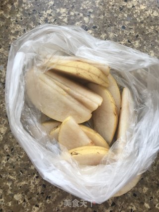 梨镶肉的做法步骤：3