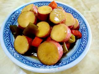 小红薯酱菜的做法步骤：7