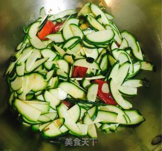 素炒茭瓜的做法步骤：4