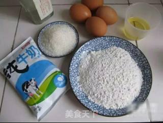 面包的做法步骤：1
