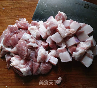 干豆角烧肉的做法步骤：4