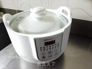 杏仁豆腐汤的做法步骤：6