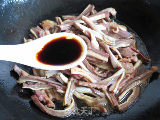 猪肚炒毛豆的做法步骤：6