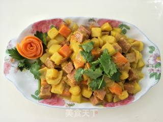 咖喱土豆炖牛肉的做法步骤：5