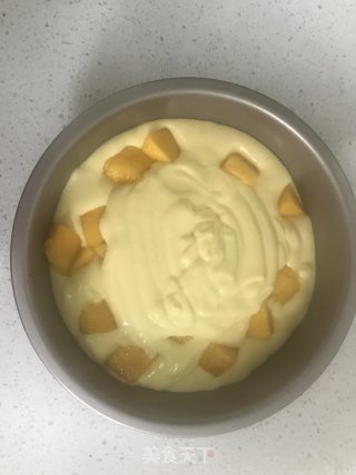 新手一次成功的6寸芒果慕斯蛋糕的做法步骤：8