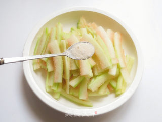 开胃酸辣西瓜皮的做法步骤：7