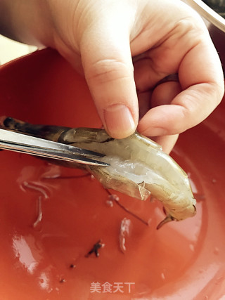 蒜蓉开背虾的做法步骤：3