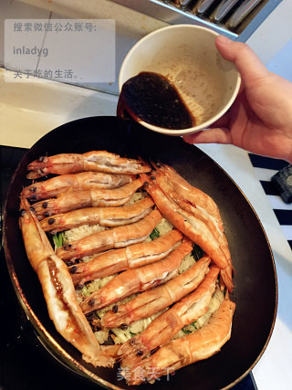 蒜蓉开背虾的做法步骤：11
