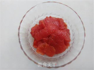 番茄咸肉面包的做法步骤：1
