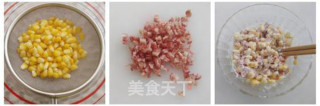 番茄咸肉面包的做法步骤：13