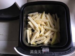 烤薯条空气炸锅版的做法步骤：5