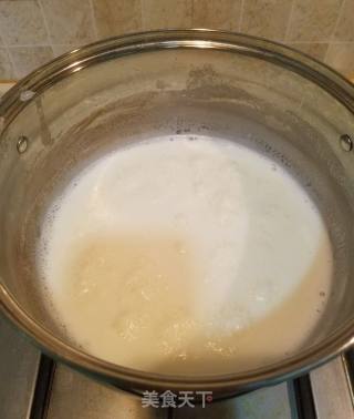 三色牛奶小方的做法步骤：4