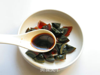 田园杂蔬禽蛋拌白肉的做法步骤：8