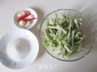 粉蒸豆角的做法步骤：1