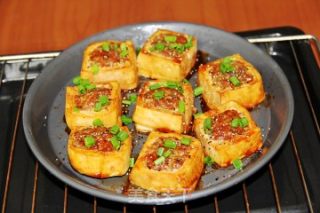 肉末烤豆腐的做法步骤：8