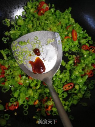 肉末炒南瓜藤的做法步骤：8