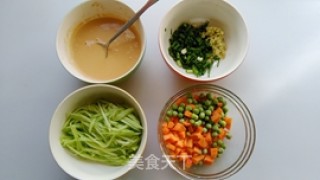 辣味鸡丁拌冷面的做法步骤：7
