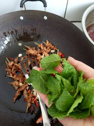 薄荷牙签肉的做法步骤：14