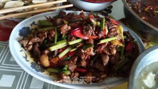 干煸麻辣鸭的做法步骤：6