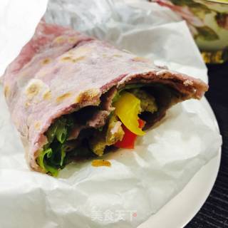 紫薯鸡肉卷的做法步骤：3