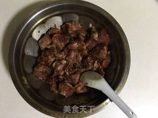 牙签牛肉/空气炸锅版的做法步骤：3